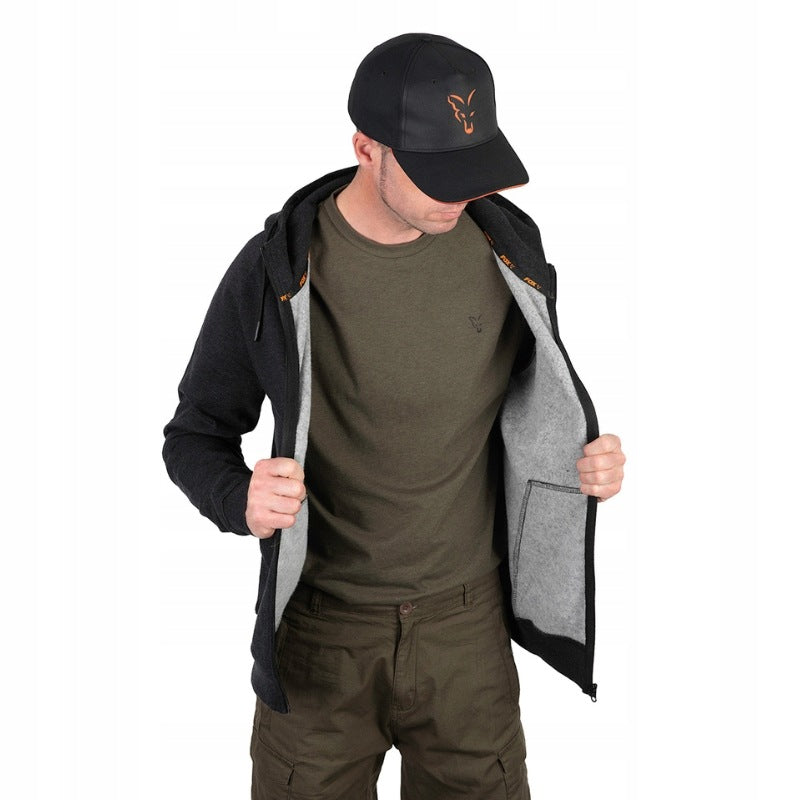 FOX Sweatshirt Collection LW Hoody Black & Orange size. XXL Brand Fox
