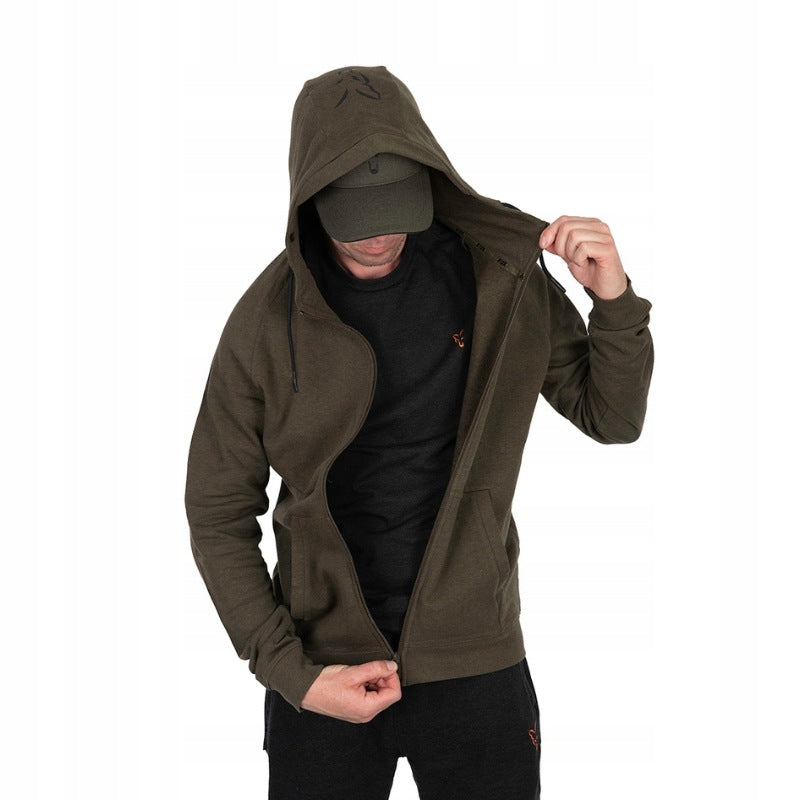 FOX Sweatshirt Collection LW Hoody Green & Black size. XL Brand Fox