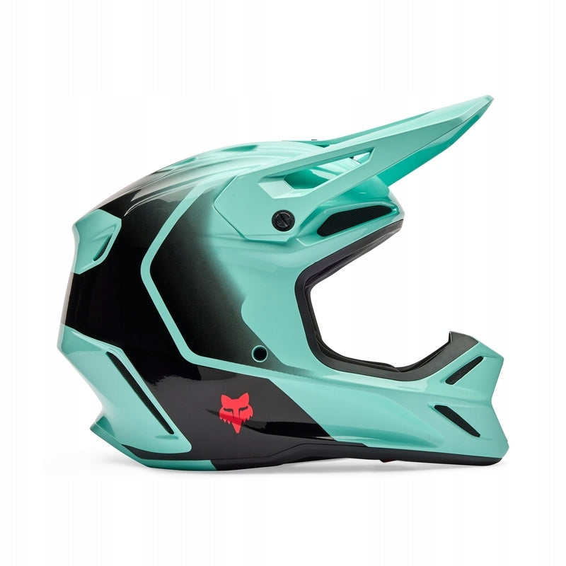 FOX V3 DRIP TURQUOISE HELMET (M)