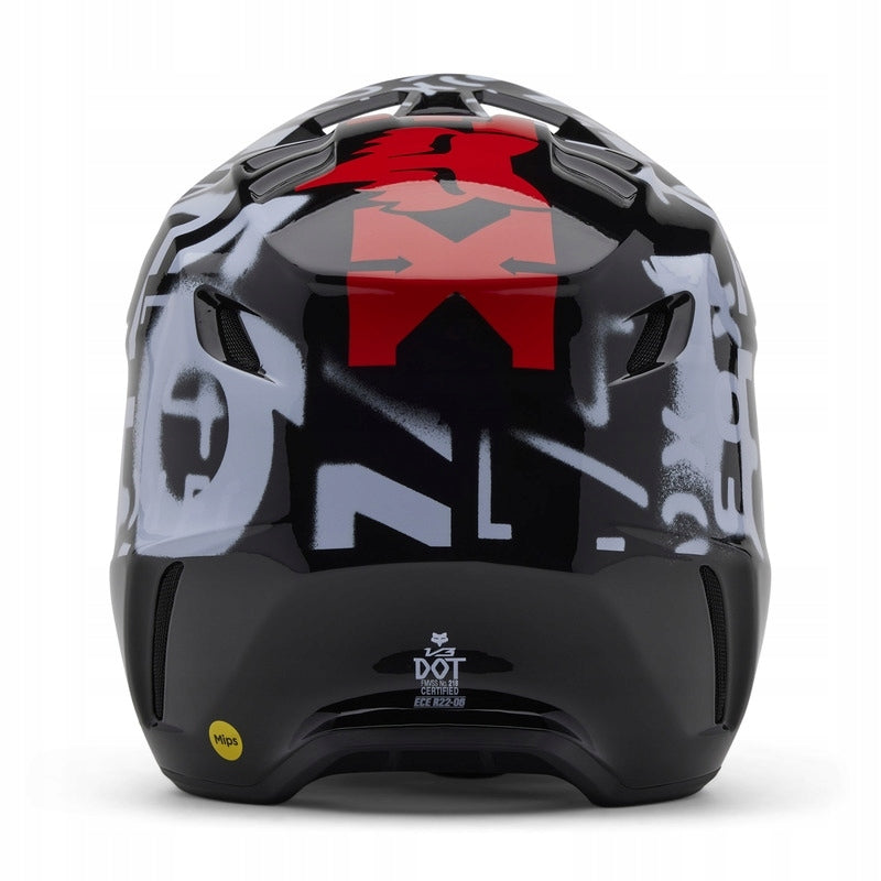 FOX V3 SEVENTY4 BLACK HELMET (M) Manufacturer Fox