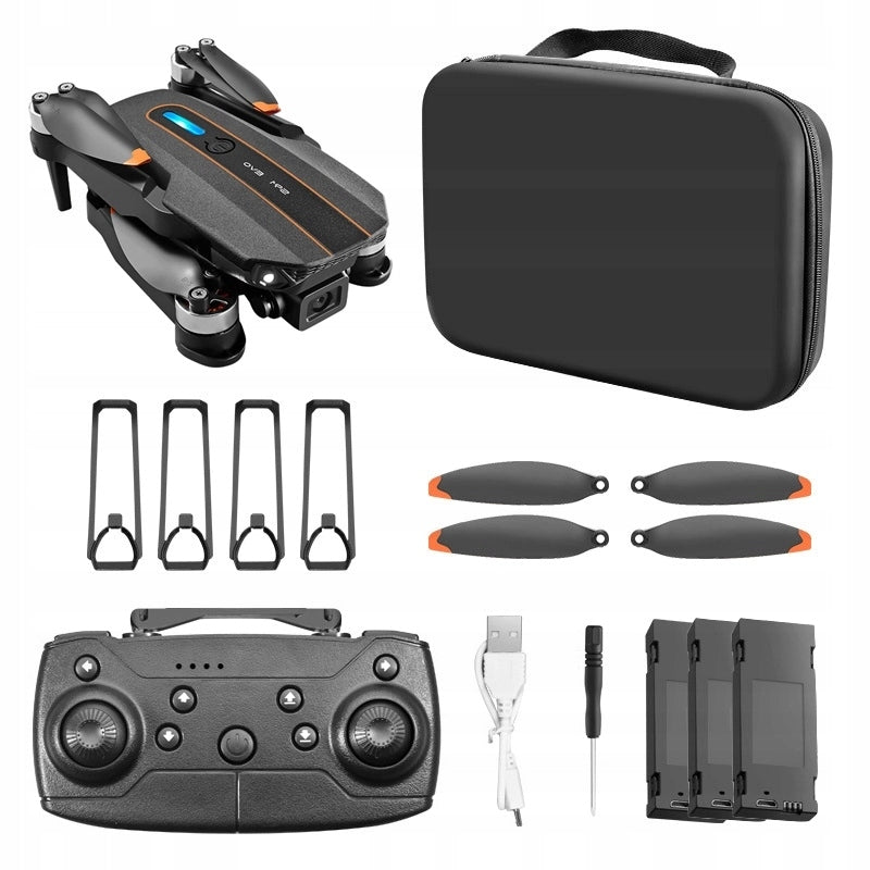 FPV HD 100m Folding Drone Camera 3 Batteries 1800mAh