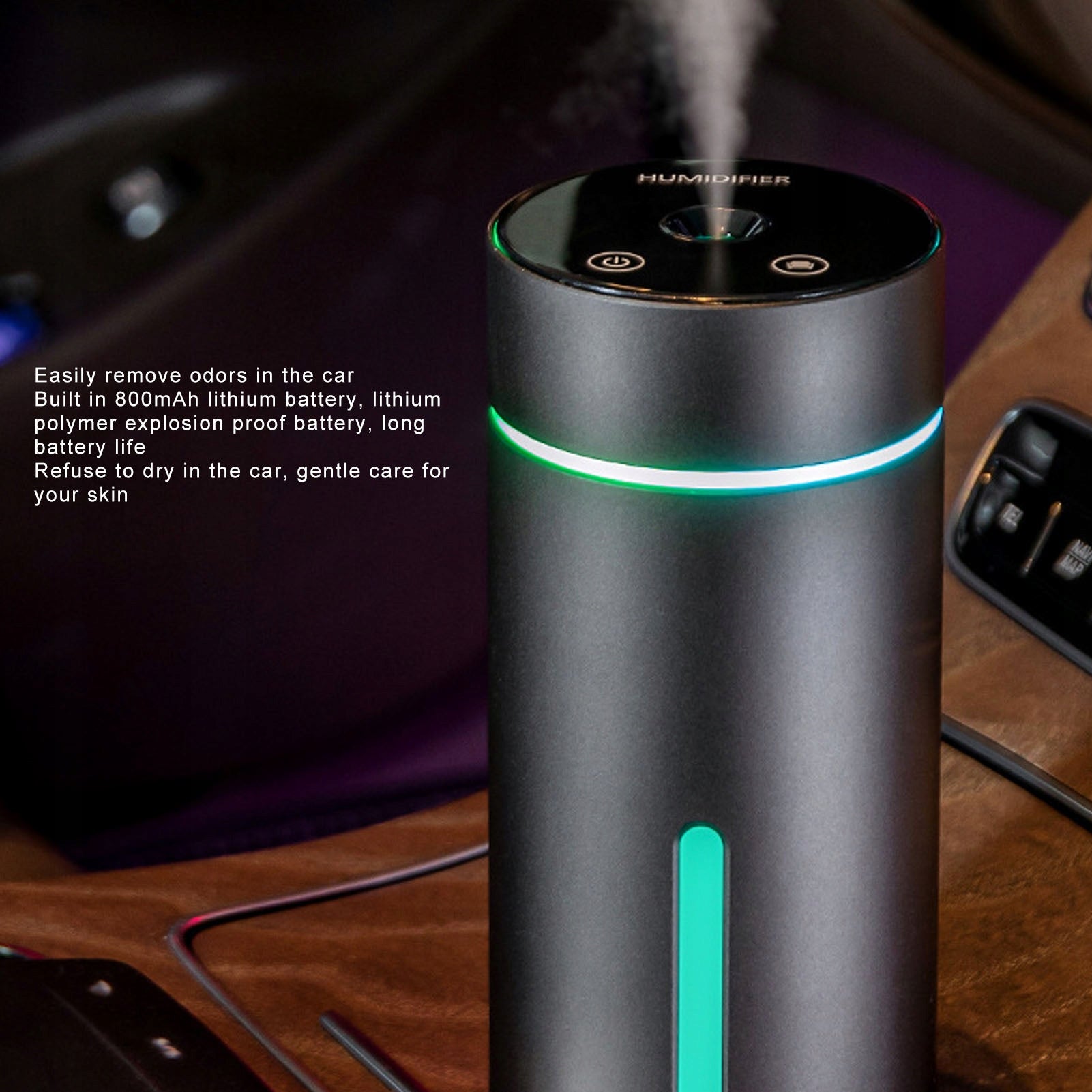 FRAGRANCE FOR CAR ELECTRIC CAR FRAGRANCE DIFFUSER WIRELESS Model 4374ASBQ