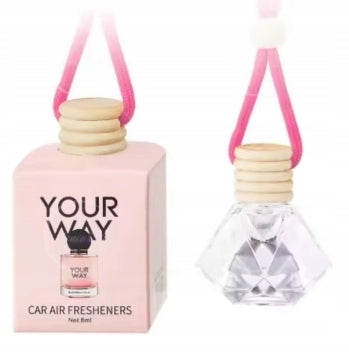 FRAGRANCE FOR CAR PERFUMED PENDANT BOTTLE 8ml - YOUR WAY