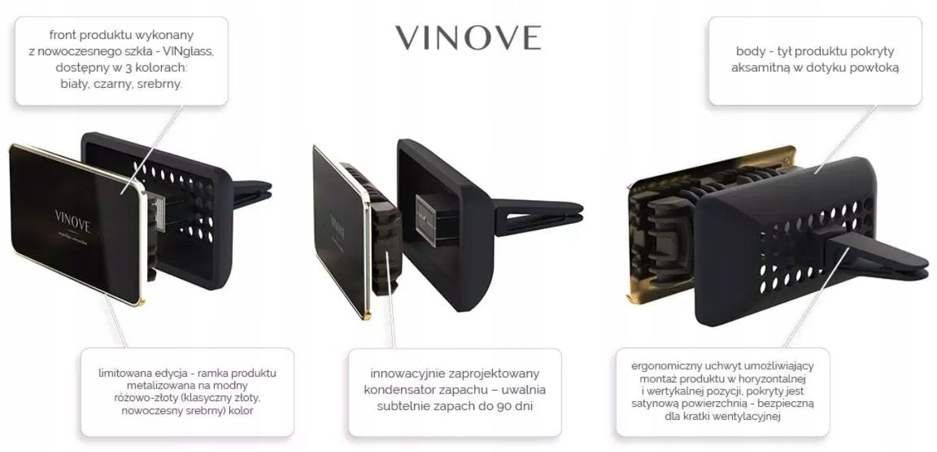 FRAGRANCE VINOVE ROME WOOD REFILL AIR FRESHENER SUPPLEMENT FOR CAR Manufacturer VINOVE