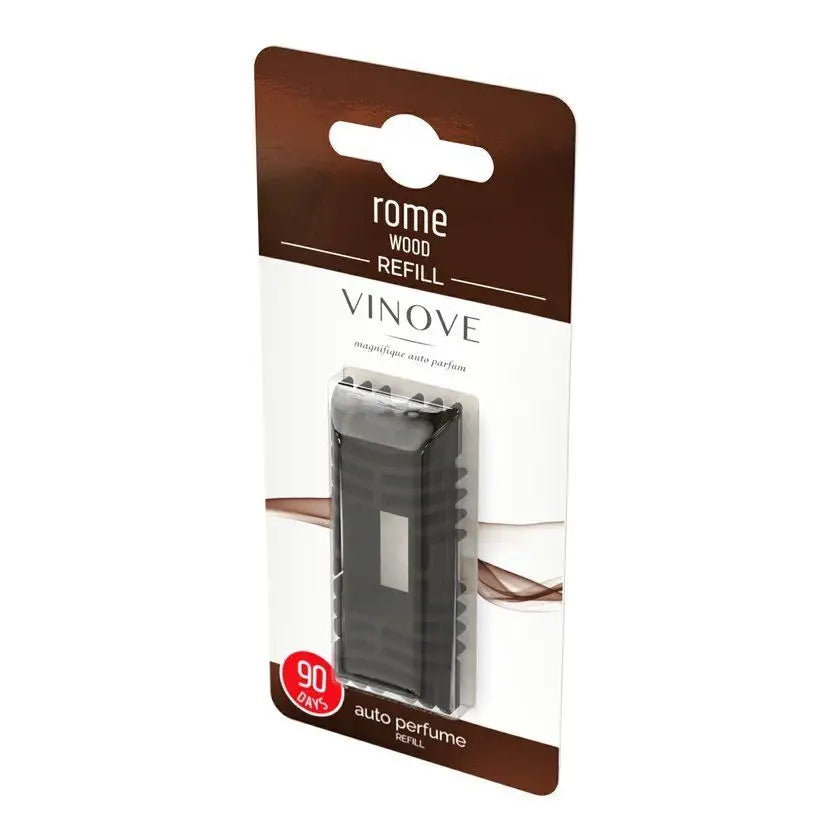 FRAGRANCE VINOVE ROME WOOD REFILL AIR FRESHENER SUPPLEMENT FOR CAR