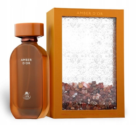 FRAGRANCE WORLD AMBER D'OR 100ML EAU DE PARFUM UNISEX ARABIC PERFUME