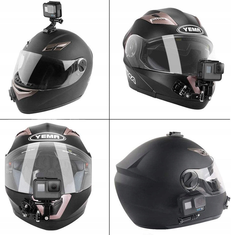 FRAME HELMET HOLDER FOR MOTORBIKE FOR GOPRO SJCAM CAMERAS EKEN HELMET MOUNT Manufacturer code 00001E1 RAMIE UCHWYT NA KASK DO GOPRO