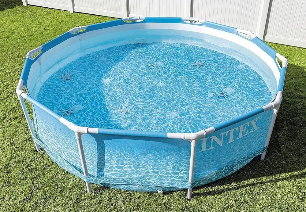 FRAME POOL 305x76cm INTEX 28208 + PUMP + FILTER Length 305 cm