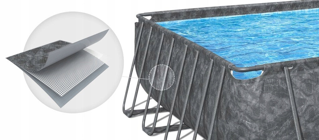 FRAME POOL GARDEN ALL YEAR ROUND 956x488x132 APX SET 13in1 BESTWAY 561KJ Height 132 cm