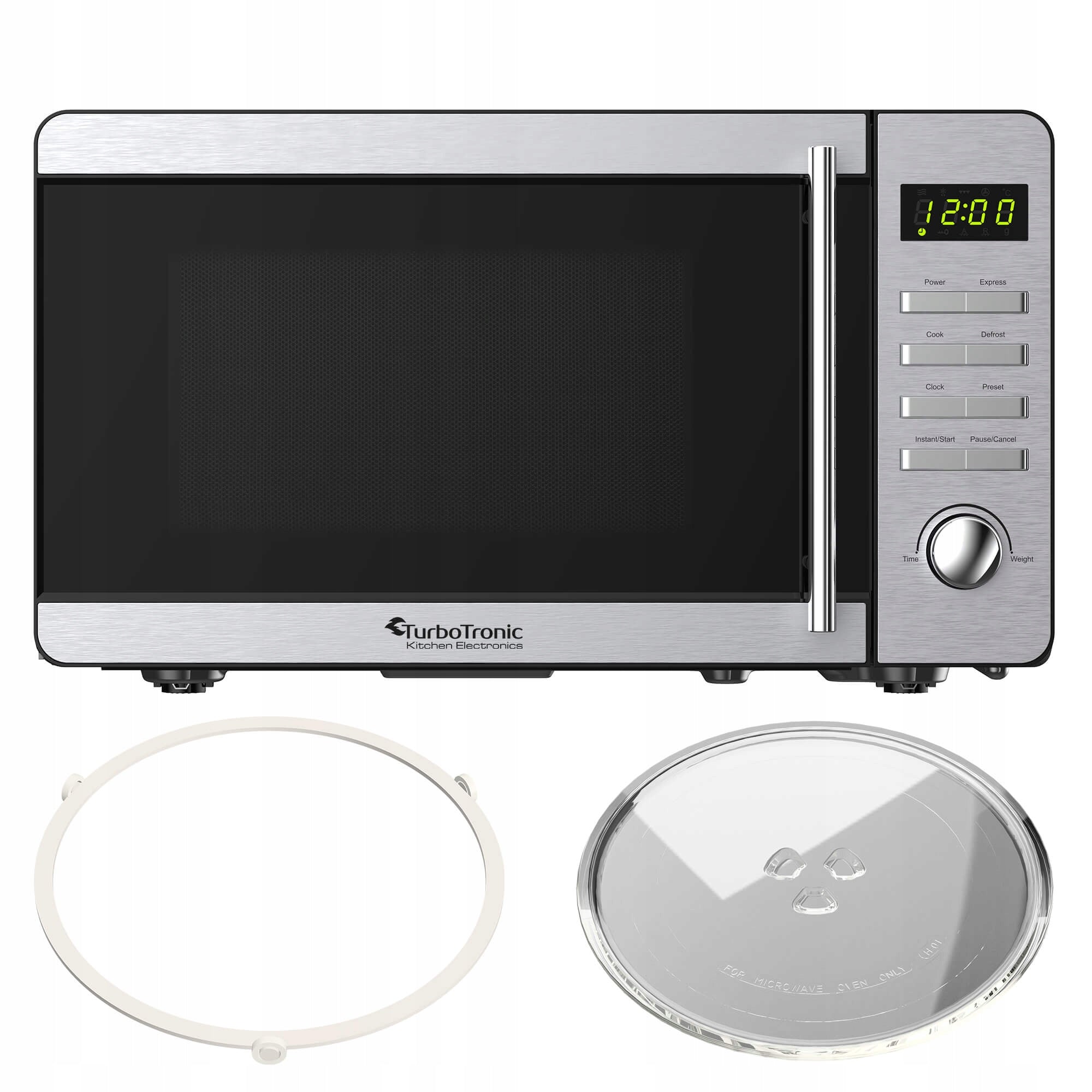 FREESTANDING DIGITAL MICROWAVE OVEN 8 PROGRAMS LOCK 20L 700W
