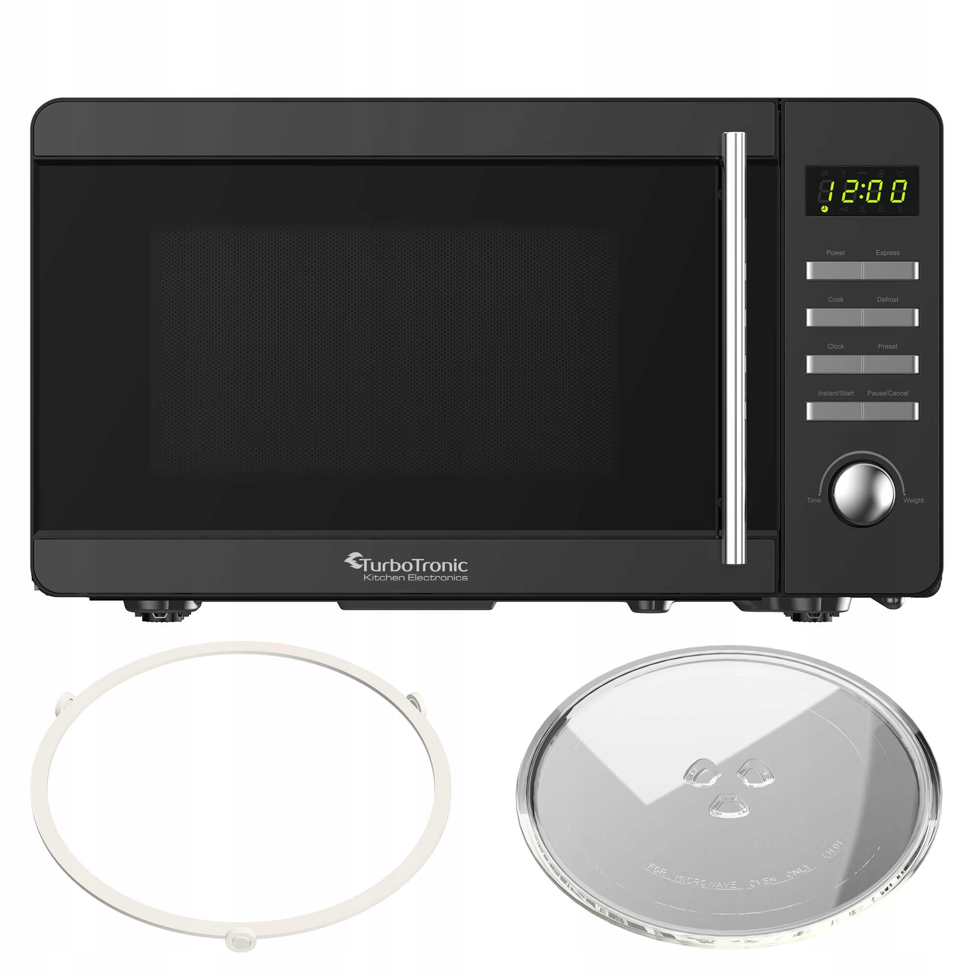 FREESTANDING DIGITAL MICROWAVE OVEN 8 PROGRAMS LOCK 20L 700W