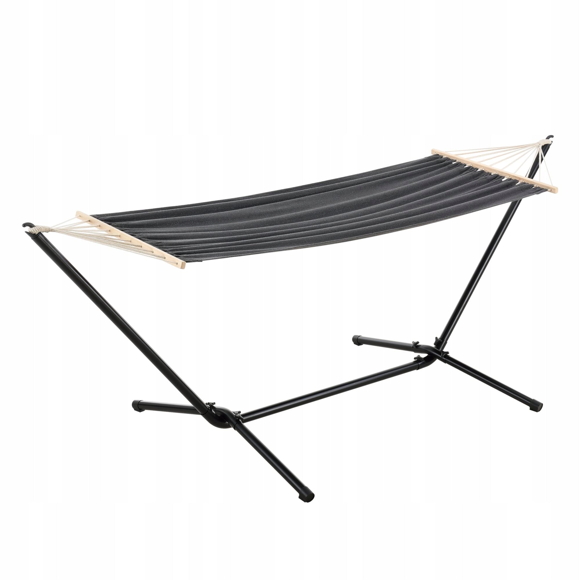 FREESTANDING HAMMOCK WITH GARDEN FRAME SWING FOR GARDEN HOUSE SET