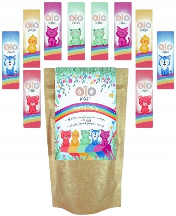 FREEZE-DRIED FRUITS 13 FREEZE-DRIED FRUITS 10 SACHETS OTOLANDIA 10x2g