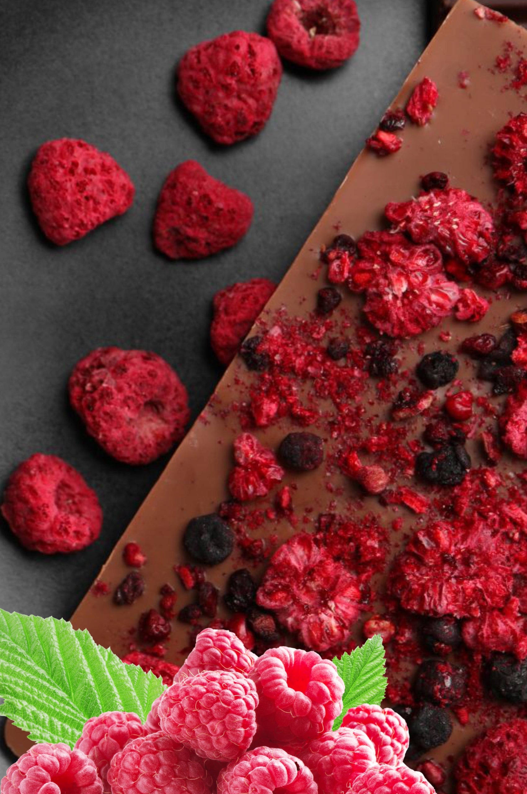 FREEZE-DRIED RASPBERRIES WHOLE 100 g Dried Raspberry WITHOUT ADDED SUGAR Manufacturer code Malina Suszona BEZ CUKRU 100g