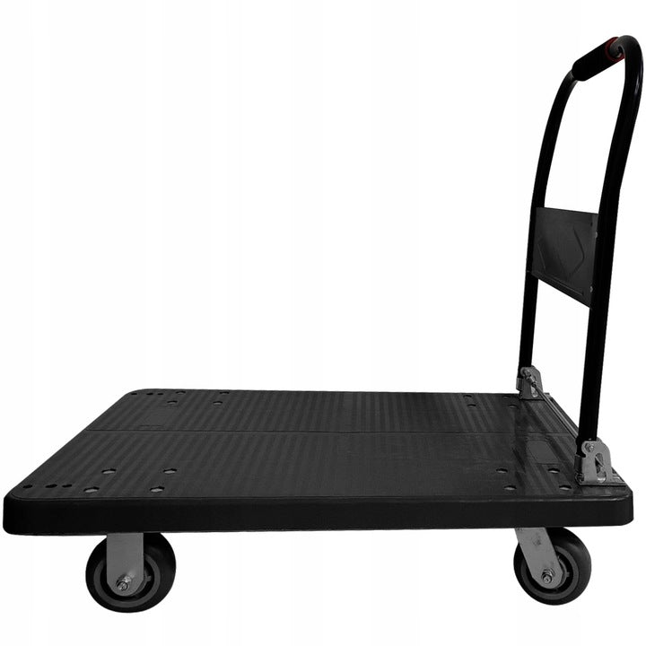 FREIGHT PLATFORM WAREHOUSE TROLLEY 90X60 CM 400KG SOLID STRONG FOLDING Brand Mozos