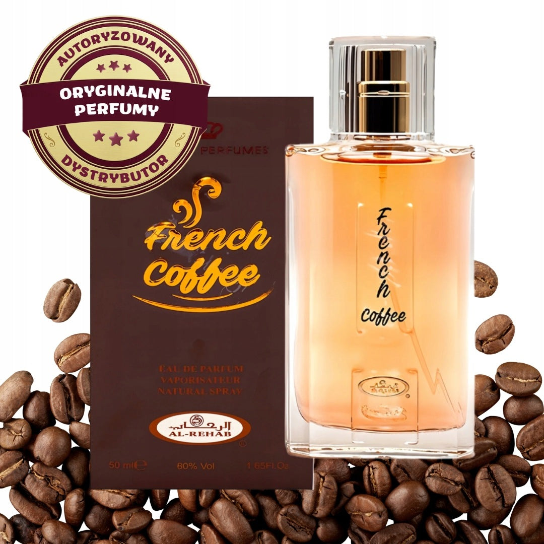 FRENCH COFFEE Arabic Perfumed Water 50 ml EDP | Al Rehab