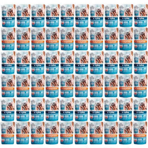 FRENDI Sachet wet cat food mix of flavors 60 x 100g