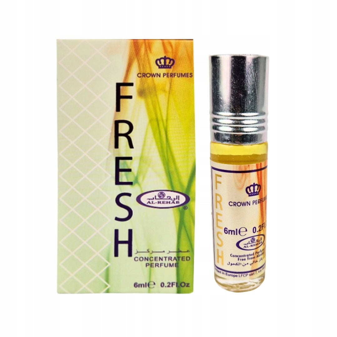 FRESH Perfumed Oil 6 ml Neat Fresh Scent for Her | Al Rehab Packaging status original
