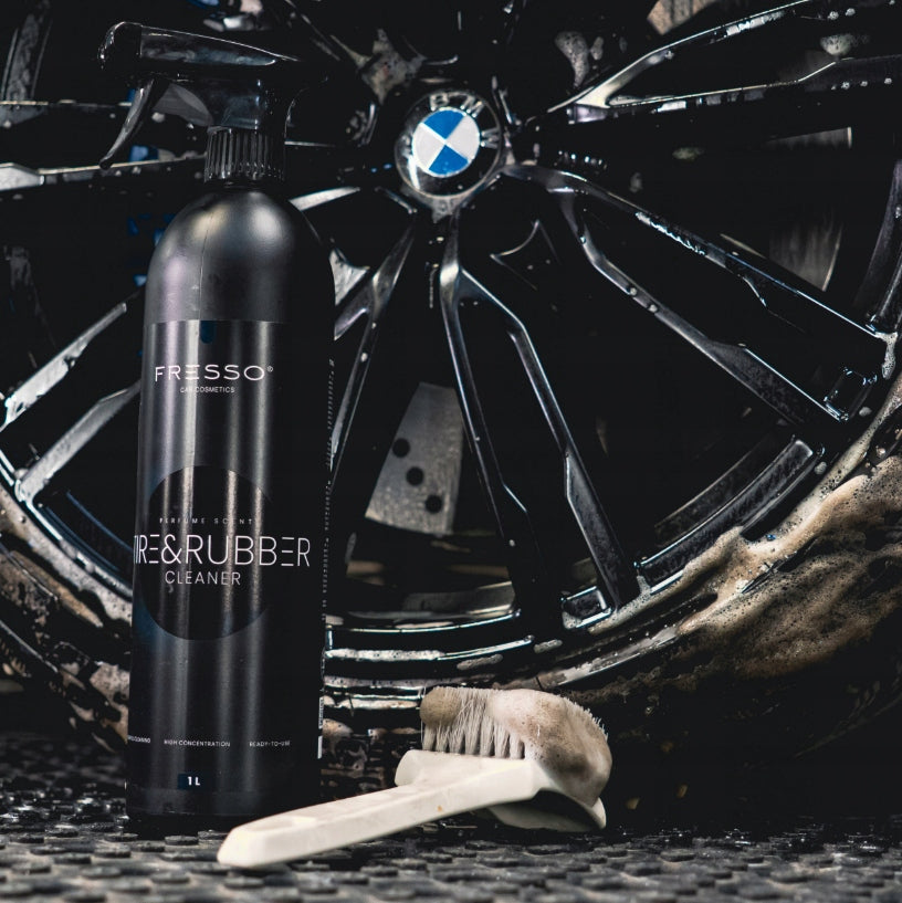 FRESSO TIRE & RUBBER CLEANER AGENT + TIRE CLEANING BRUSH Manufacturer Fresso