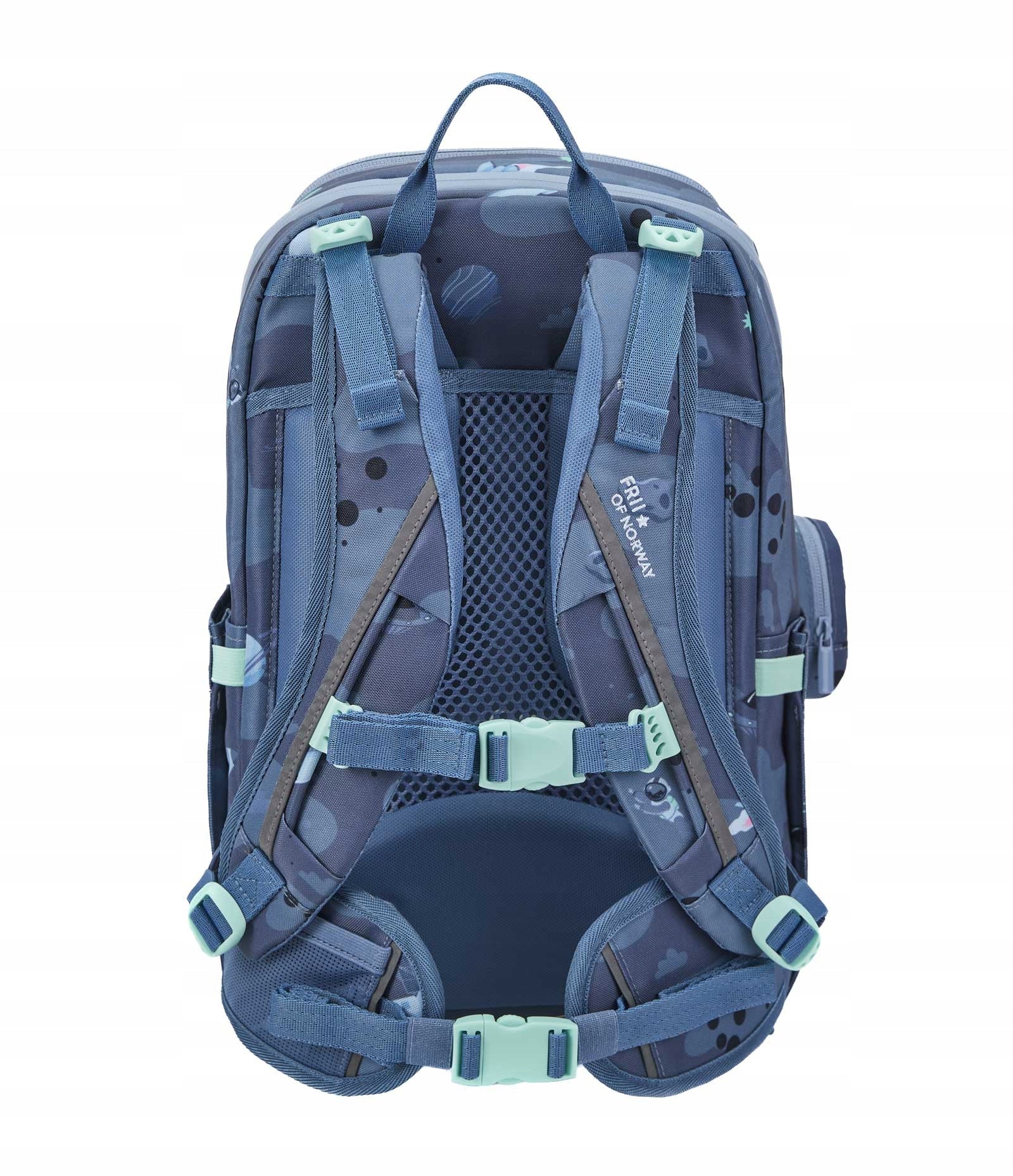 FRII OF NORWAY ERGONOMICKÁ ŠKOLSKÁ TAŠKA FRII EASY 22 L - ASTRONAUT DENIM Packaging status original