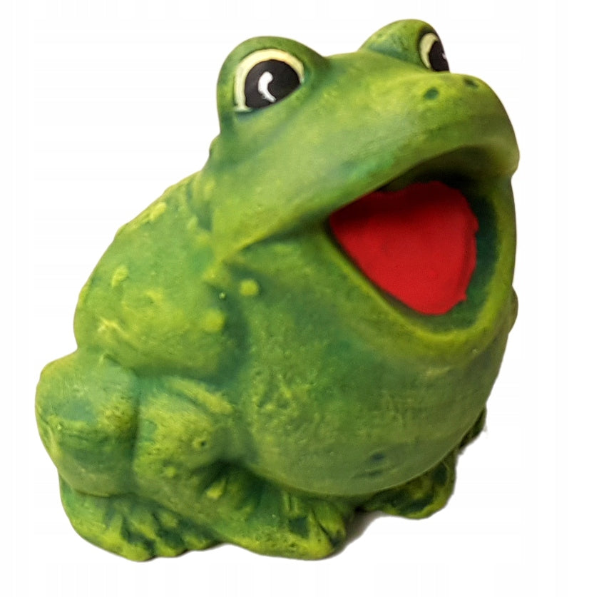 FROG FIGURINE GARDEN DECORATION FOR PLOT