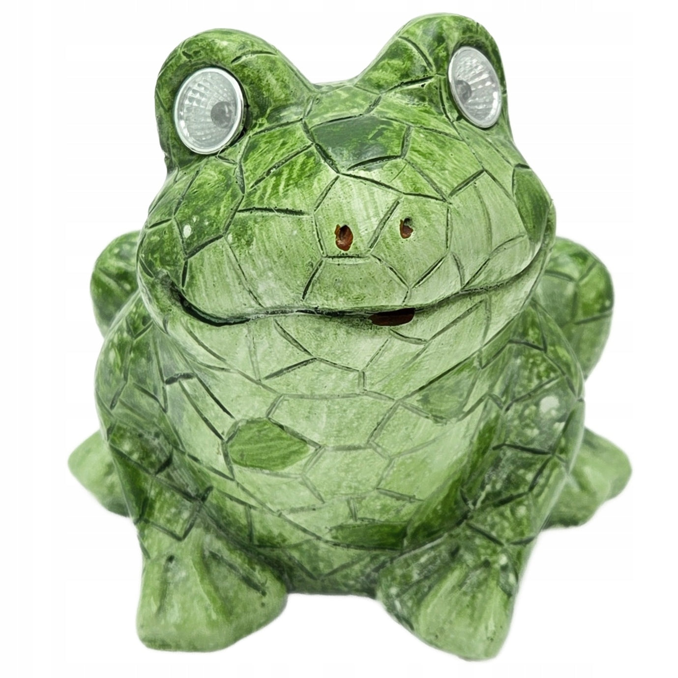 FROG GARDEN FIGURINE SOLAR LED FIGURE GARDEN ORNAMENT GLOWING 13X14X15cm Manufacturer 3M