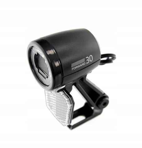 FRONT BICYCLE LAMP E-BIKE 30 LUX JY-7230 WITH SUPPORT