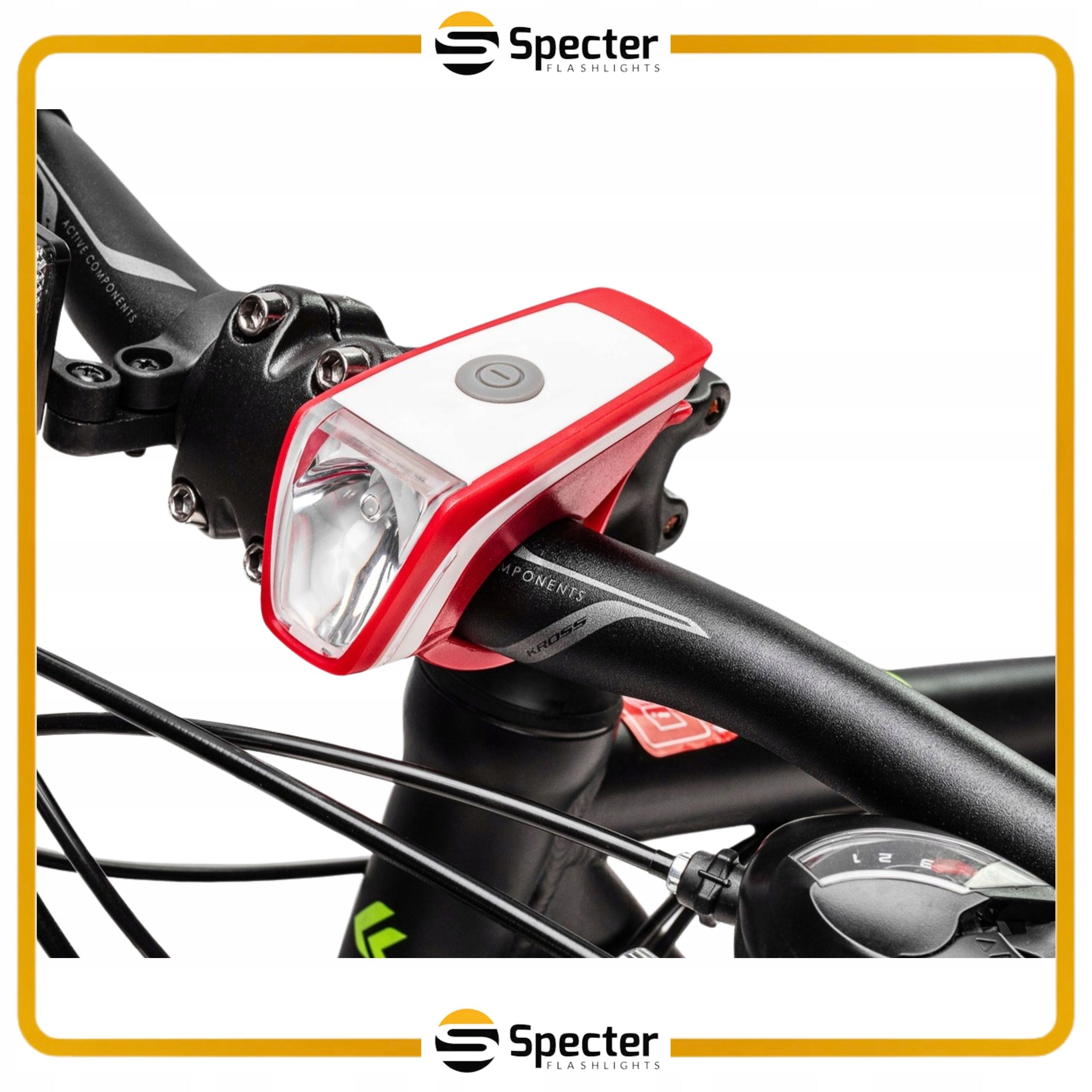 FRONT BIKE LIGHT LED USB C RAYPAL 200LM Urban 1200mAh Strong Brand no brand