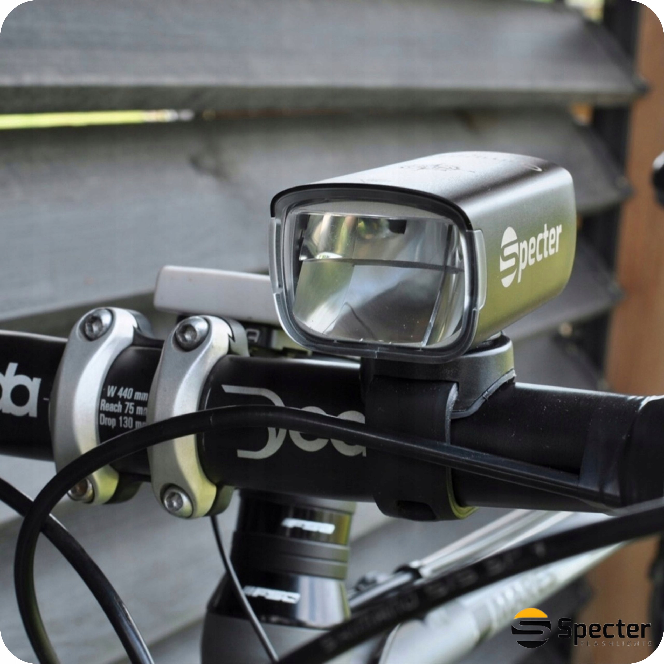 FRONT BIKE LIGHT LED USB C Specter Compass 1500LM 7 modes Manufacturer code Lampka Rowerowa Compass 1500Lm 2XOsram Usb C
