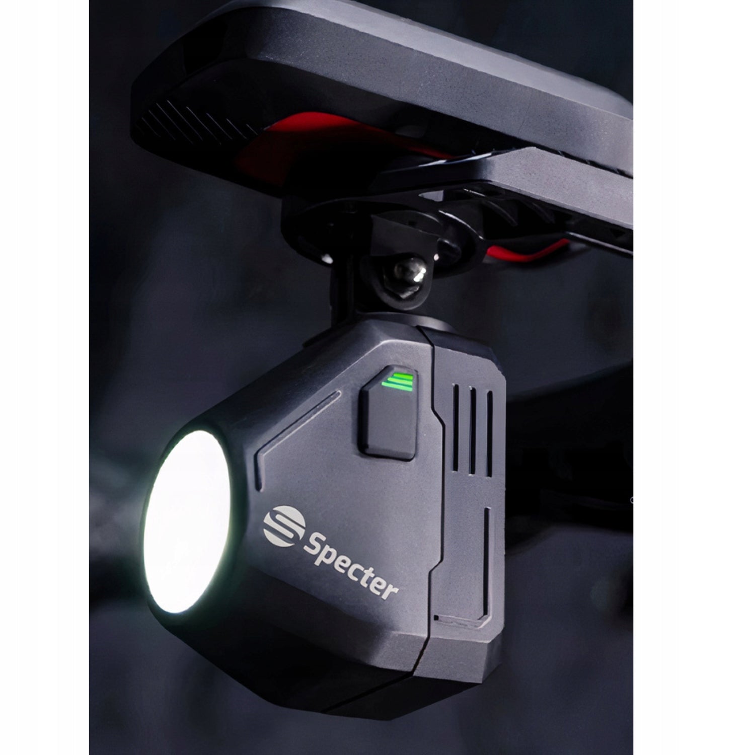 FRONT BIKE LIGHT Led Strong 1600lm Wireless Remote Control SPECTER WTG01 Light beam 1600 lm