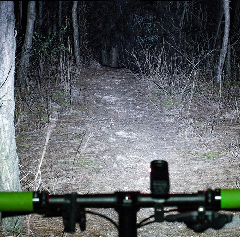 FRONT BIKE LIGHT + REAR LED FOR BICYCLE CORDLESS HANDLEBAR Manufacturer code LAMPA P+T ZST545