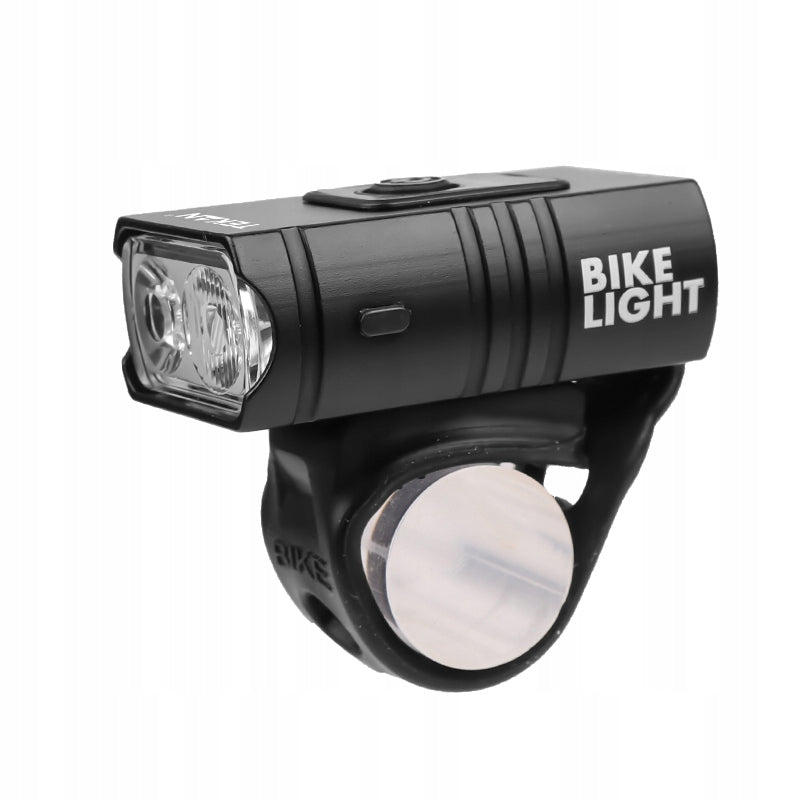 FRONT BIKE LIGHT STRONG FOR LED BATTERY 6 USB-C LIGHT MODES Brand TEKAN