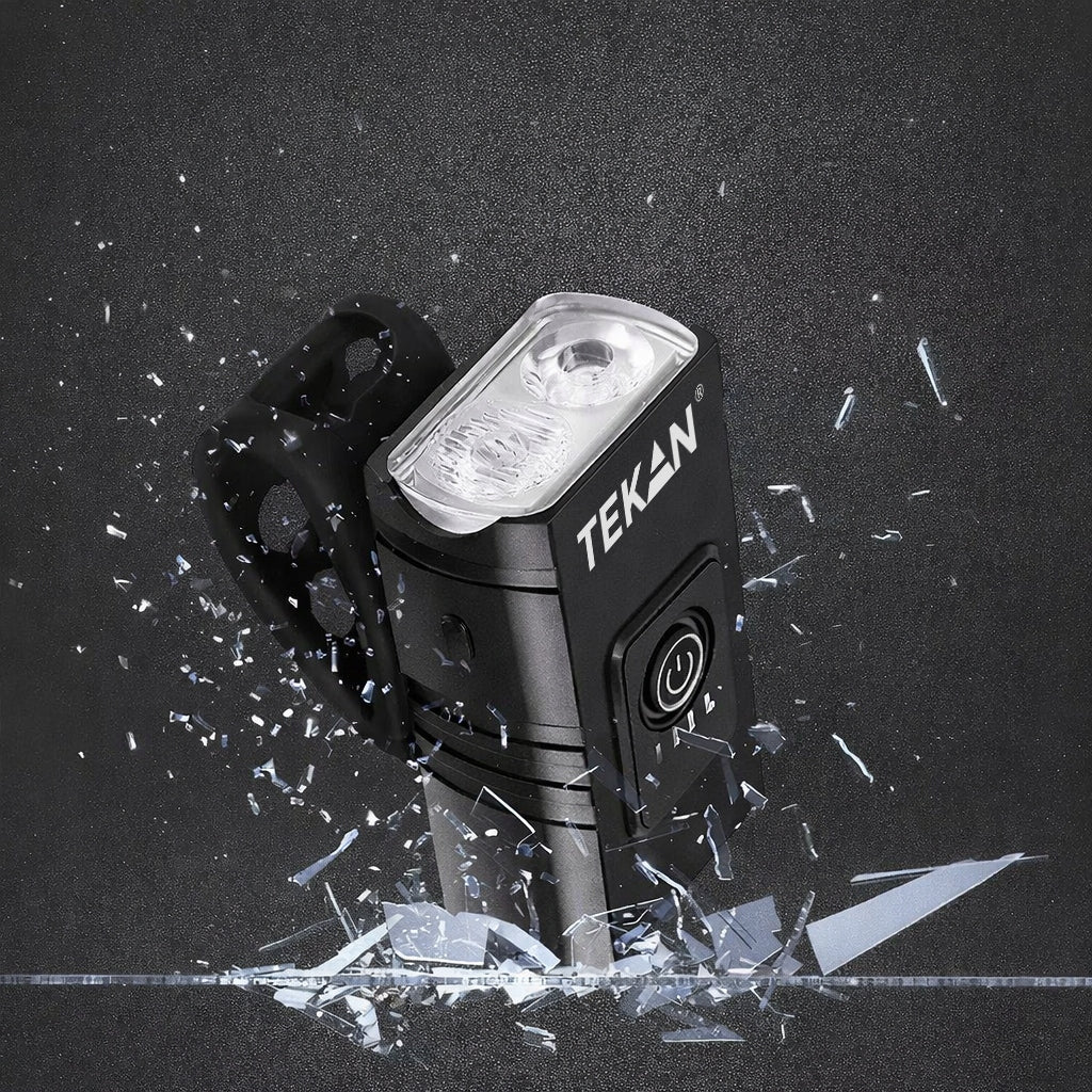 FRONT BIKE LIGHT STRONG FOR LED BATTERY 6 USB-C LIGHT MODES Model Przednia lampa rowerowa LED 6 trybów