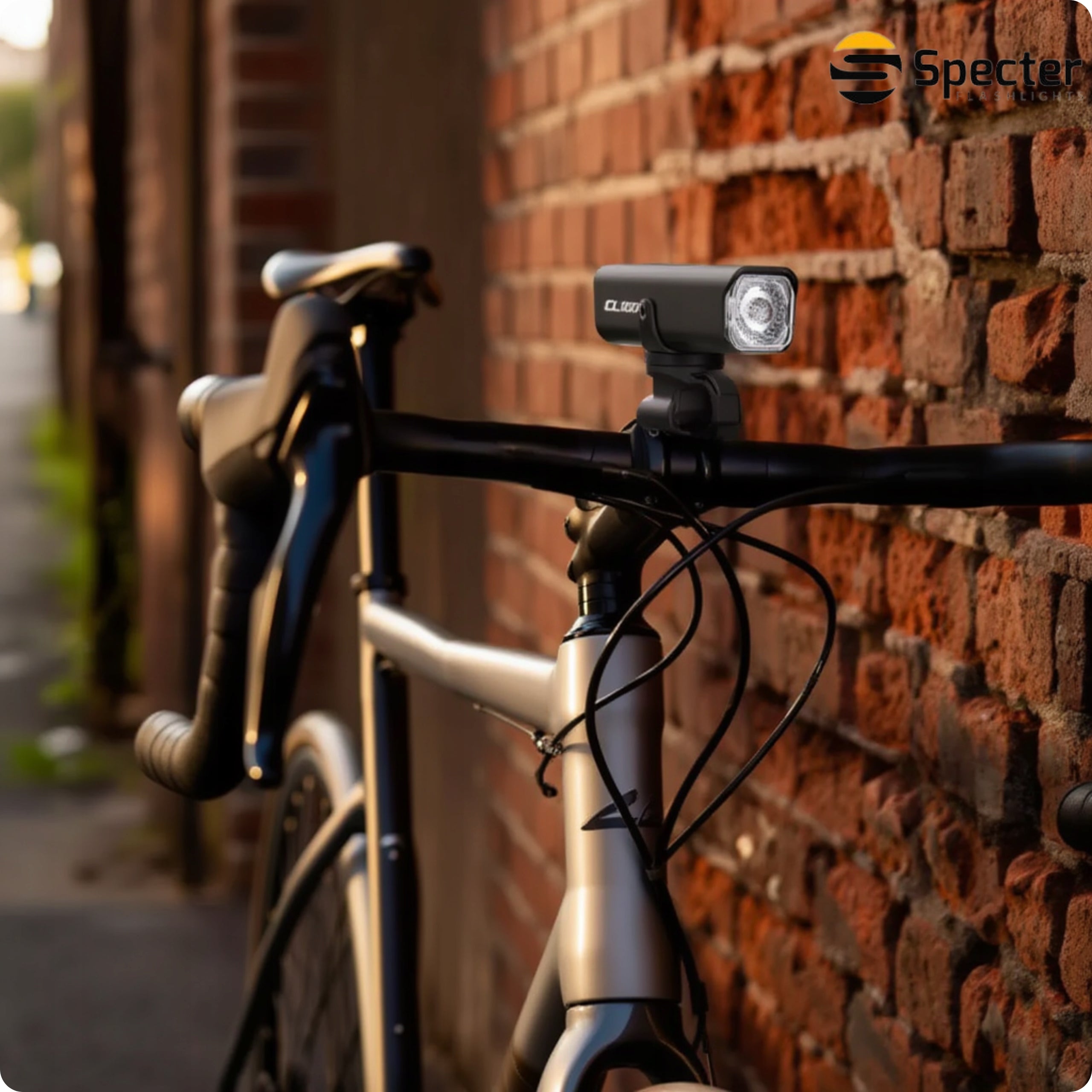 FRONT BIKE LIGHT USB C LED TOWILD 1000lm 4000mAh strong light Packaging status original