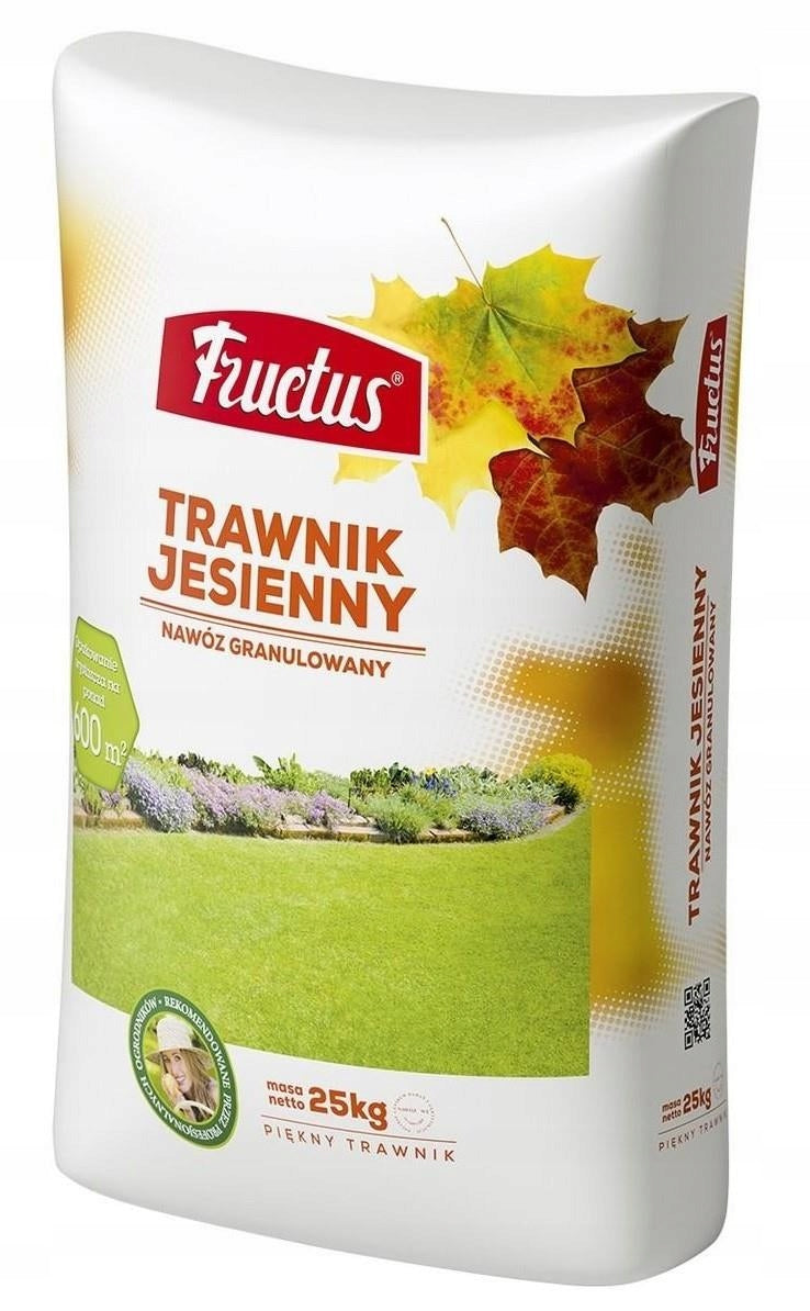 FRUCTUS AUTUMN GRASS FERTILIZER 25KG WITHOUT NITROGEN ROOTING STRENGTHENS Manufacturer Fosfan
