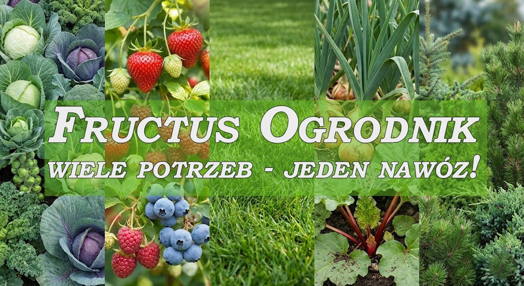 FRUCTUS GARDENER 25 KG COMPLEX FERTILIZER FOR FRUIT VEGETABLES OF CONIFERS LAWNS Manufacturer Fructus