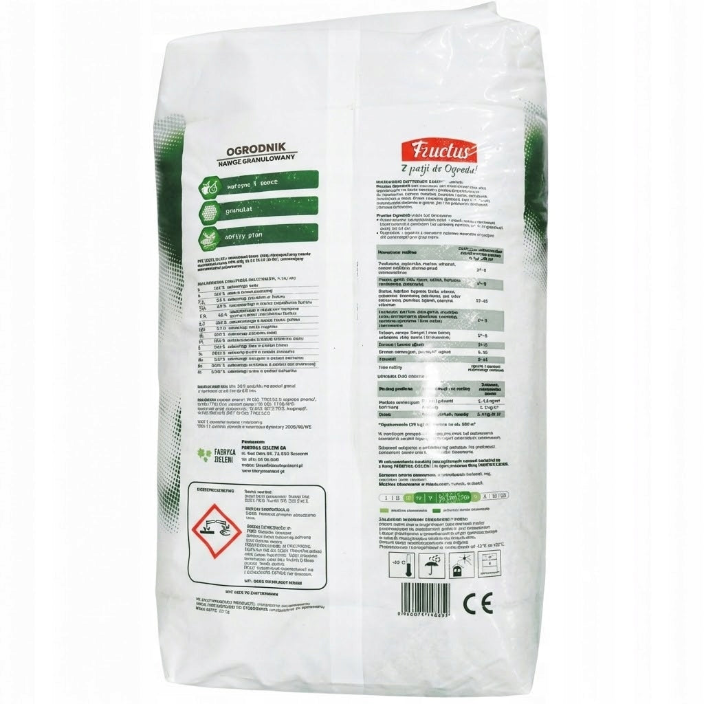 FRUCTUS GARDENER 25 KG COMPLEX FERTILIZER FOR FRUIT VEGETABLES OF CONIFERS LAWNS Packaging status original