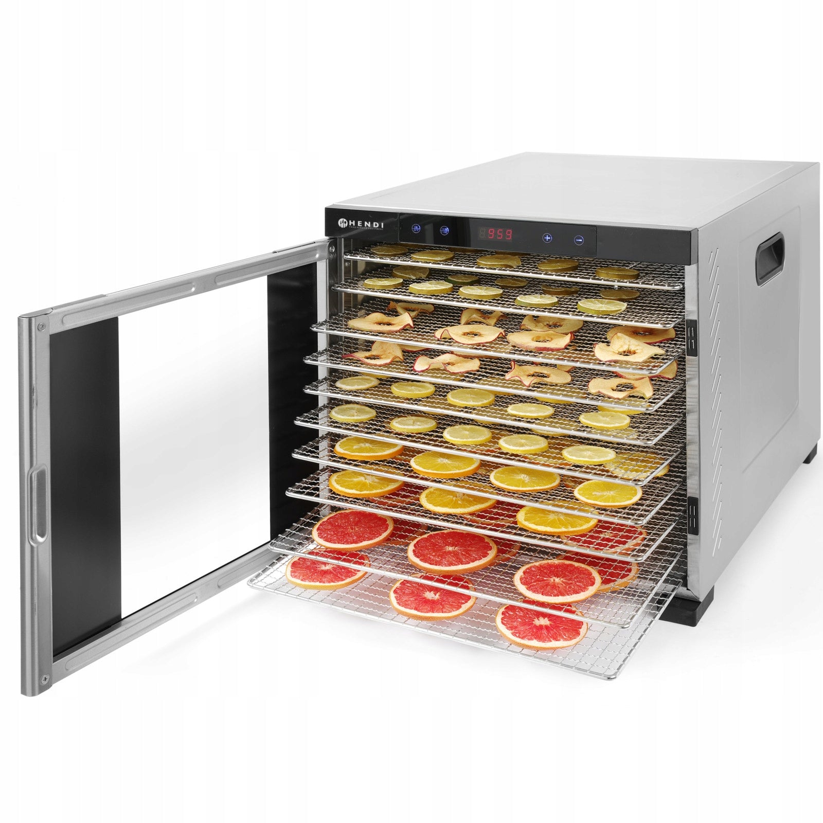 FRUIT HERB MUSHROOM FOOD DRYER 10 GRATES HENDI