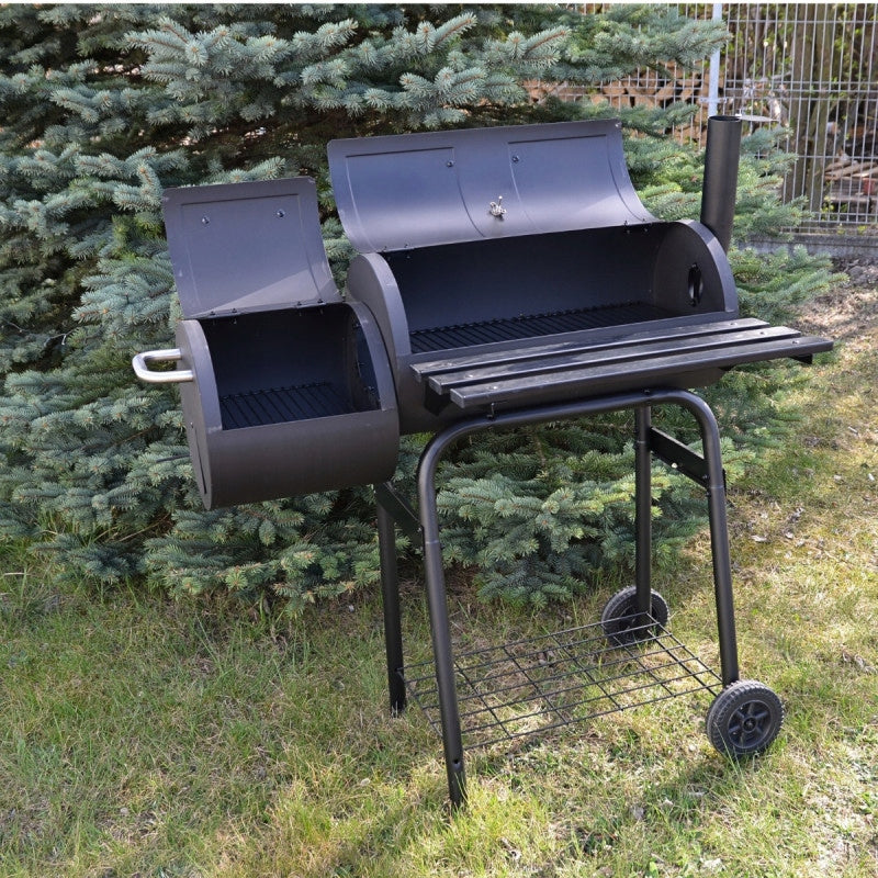 FUEGO Garden Grill with Chimney, Size XL Grill depth 65 cm