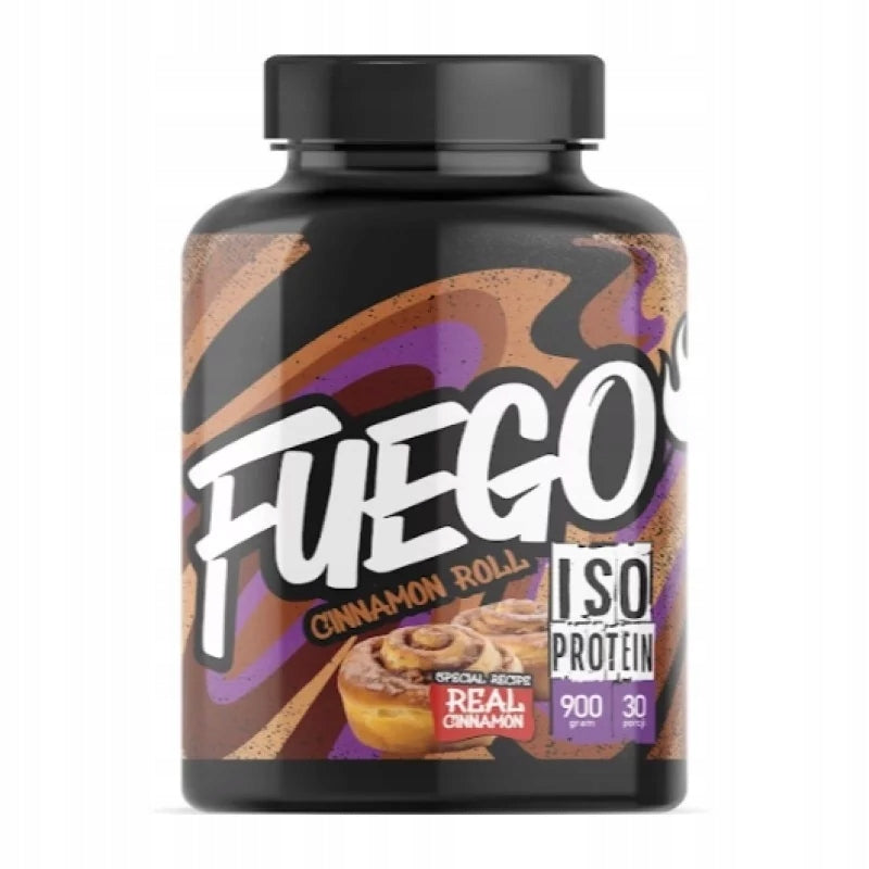FUEGO ISO PROTEIN 900 G CINNAMON ROLL WPI ISOLATE