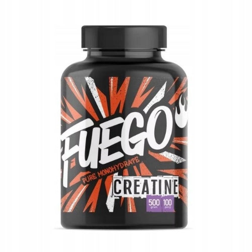 FUEGO PURE MONOHYDRATE 250G PURE CREATINE MONO Expiration date at least 1 year from the date of purchase