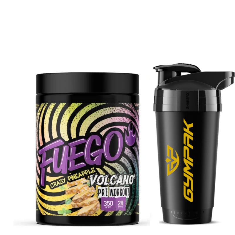 FUEGO VOLCANO PRE WORKOUT 350 G CRAZY PINEAPPLE + FREEBIE SHAKER