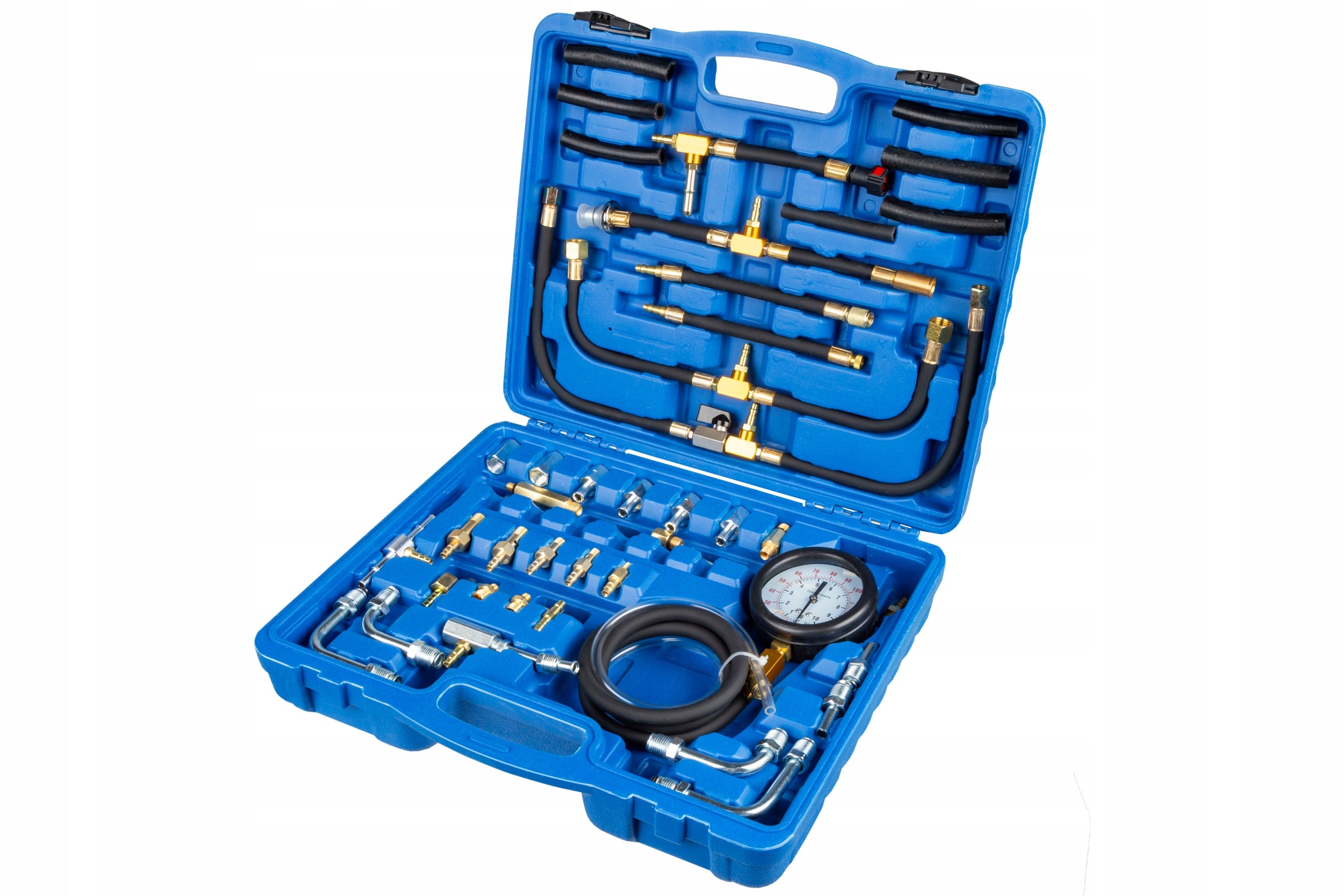 FUEL PRESSURE TESTER meter sampler FUEL MEASUREMENT petrol injection KIT Manufacturer code Zestaw do pomiaru ciśnienia paliwa