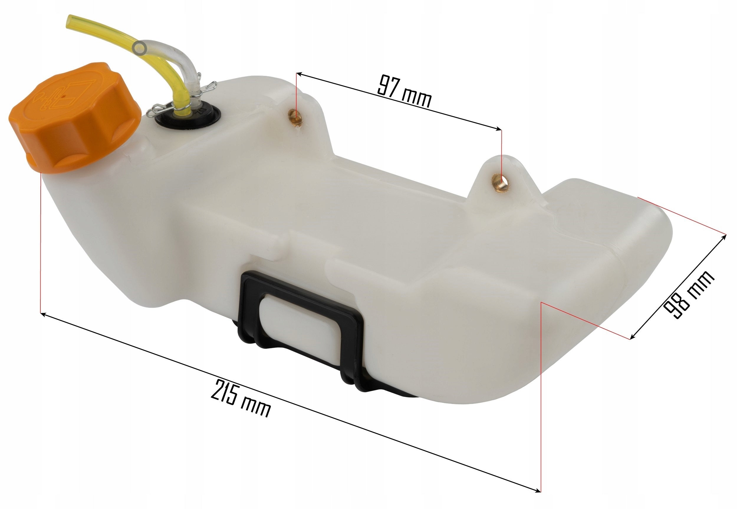 FUEL TANK FOR COMBUSTION SCYTHE SUPPLY BAK TRIMMER STOPPER 650ml Packaging status original