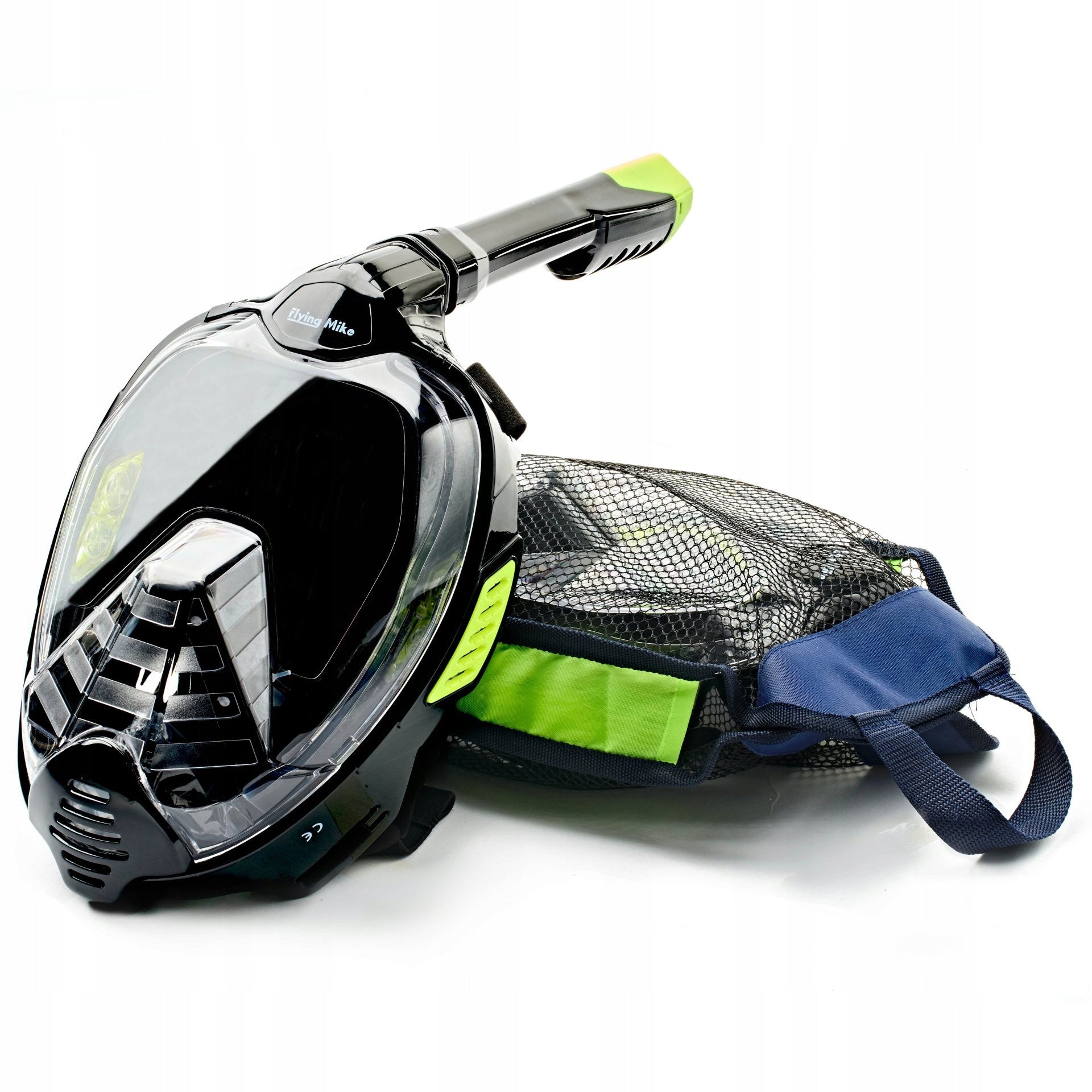 FULL FACE DIVE Mask FOR WHOLE FACE snorkeling WITH SNORKEL S/M Packaging status original