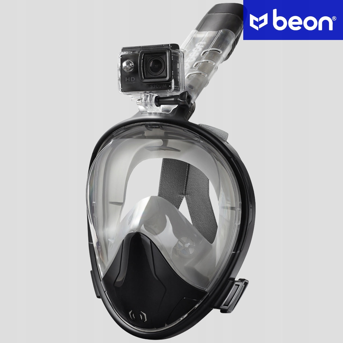 FULL FACE DIVING MASK FOR SNORKELING L/XL Kind full face with webcam