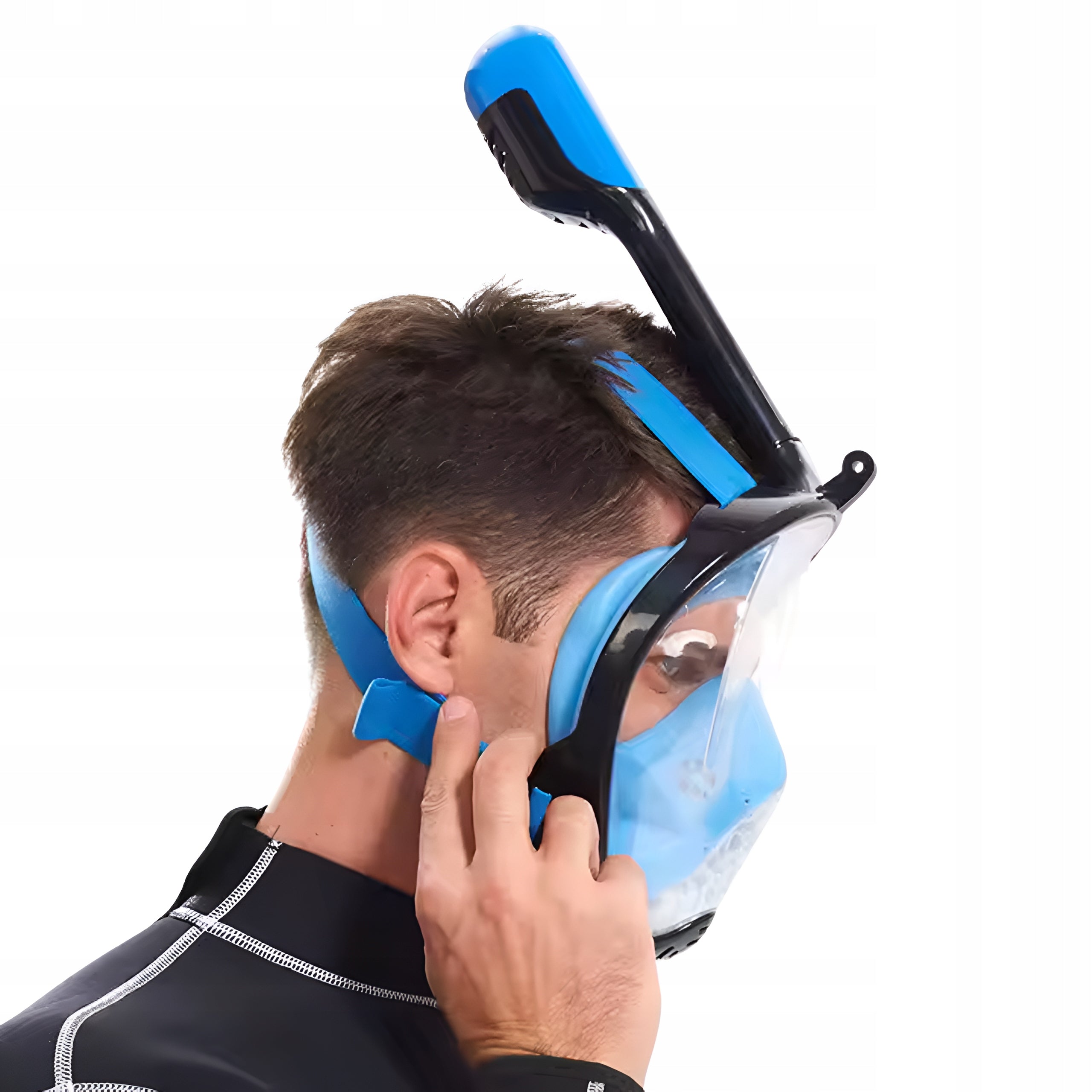 FULL FACE SNORKELING DIVING MASK FULL FACE S/M FOR WATER Packaging status original