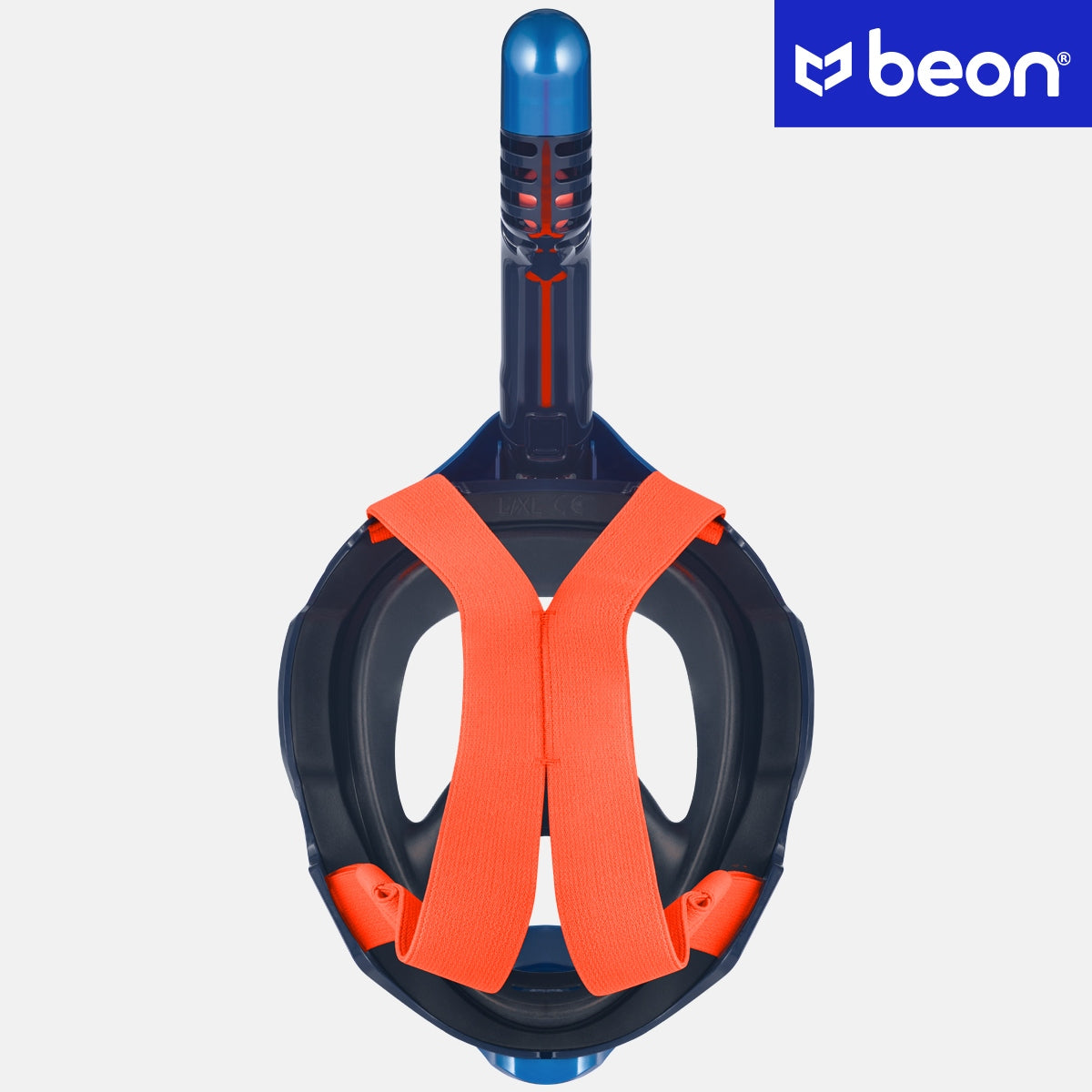 FULL FACE SNORKELING MASK FOR WATER L/XL Brand Beon