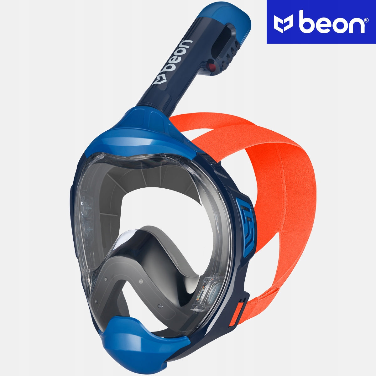 FULL FACE SNORKELING MASK FOR WATER L/XL Color blue