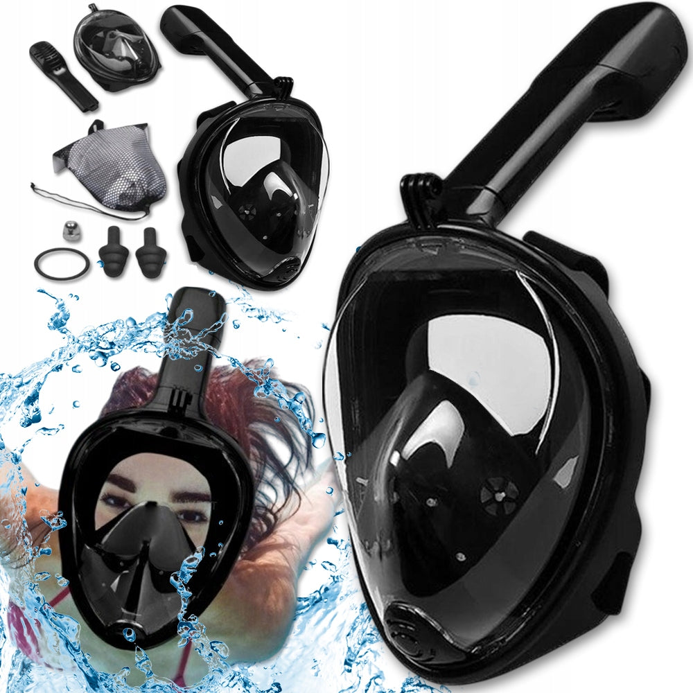 FULL FACE SNORKELING MASK FOR WATER L/XL